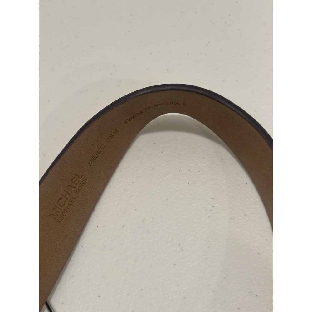 Michael Kors S/M Fanny Pack Logo Waist Belt Bag - Vanilla/ Gold - Picture 10 of 11